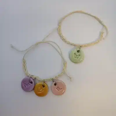 Cotton bracelet