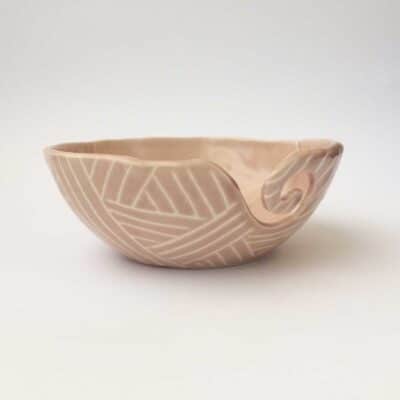 Yarn bowl - pink