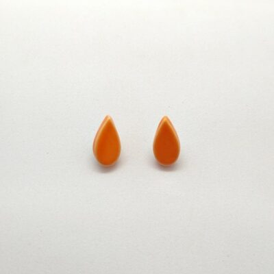 drop shape earrings small size stainless steel